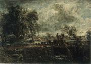 A Study for The Leaping Horse, John Constable